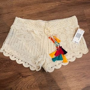 Crochet Shorts - Size Small - NWT